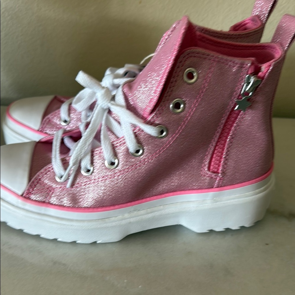 Marshalls Pink Kids Sneakers - Picture 13 of 13